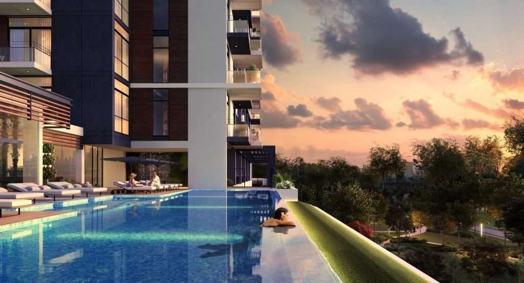 Infinity Pool im Objekt Wilton Park Residences