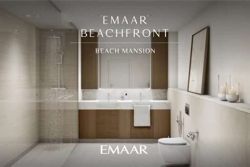 Wohnung Dubai Dubai Emaar Beachfront Badezimmer