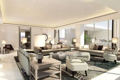 Wohnbereich Eigentumswohnung Royal Atlantis Residences Palm Jumeirah