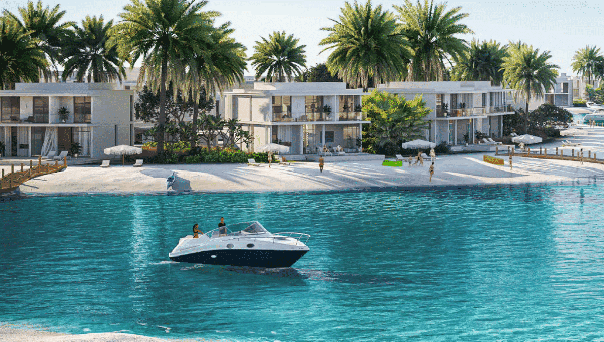 Ramhan Island Haus mit Strand Abu Dhabi