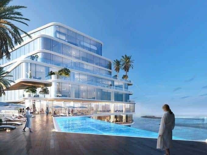 Poolbereich der Immobilie Oceano in Ras Al Khaimah